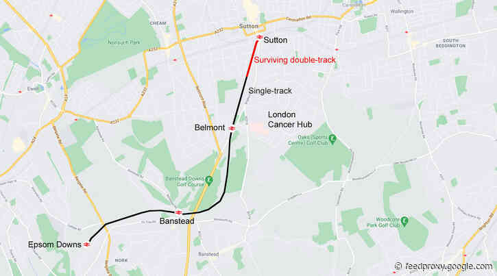 Bid submitted to upgrade Sutton to Epsom Downs rail link