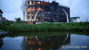 Bangladesh: At least 50 killed in fatal fire at food and drink factory near Dhaka - Sky News