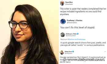 Washington Post food writer sparks backlash by saying foreign food should not be called 'exotic' - Daily Mail