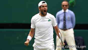 Wimbledon 2021: Matteo Berrettini becomes first Italian to reach men's singles final at the All England Club