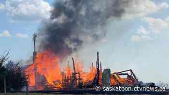 Sask. premier 'saddened' over burned church, decries 'hate-driven acts'