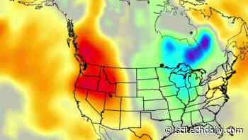 NASA’s Atmospheric Infrared Sounder Tracks Record-Breaking Heat Wave in Pacific Northwest