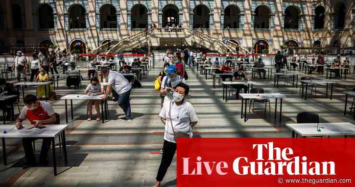 Covid live: proposal for compulsory jabs for France frontline workers; worst of pandemic ‘over for some countries’