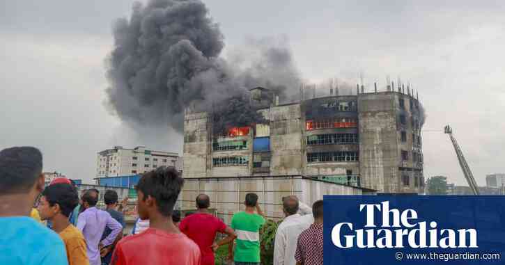 Dozens die in Bangladesh factory fire – video