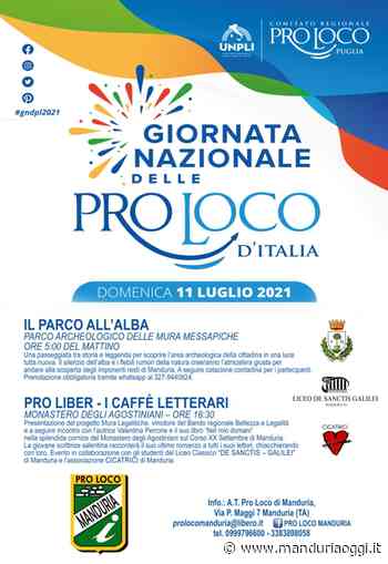 MANDURIA - Domenica la Giornata Nazionale delle Pro Loco - ManduriaOggi