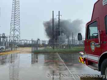 Massive Fire Broke Out At A CenterPoint Substation In Northwest Houston - Houston Public Media