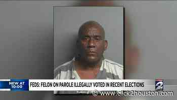 Houston man arrested, charged for allegedly voting twice while on probation - KPRC Click2Houston
