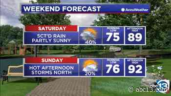 Houston Weather: Flash Flood Watch southwest of Houston - KTRK-TV