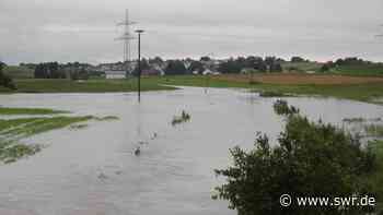 Hochwasser aktuell: Überschwemmungen in Gmünd, Ulm und Senden - SWR
