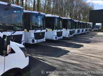 New fleet of environmentally friendly bin wagons hit Lancashire's streets