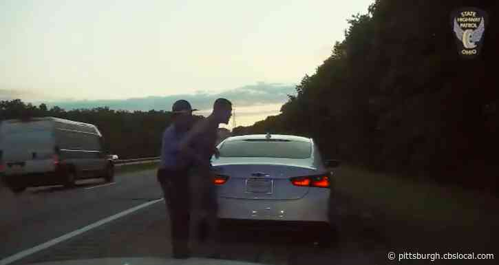 Ohio State Trooper Performs Heimlich Maneuver After Motorist Chokes On Marijuana During Traffic Stop