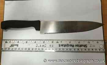 Rossendale man hid two blades in underwear while brandishing kitchen knife on petrol station forecourt