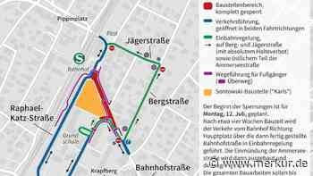 Baustelle in Gauting: Zwei Monate voller weiter Wege und Sorgen - Merkur Online