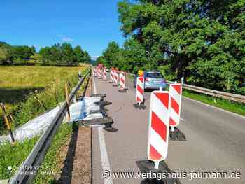 Steinen: Bachdurchlass hat sich verformt - Steinen - www.verlagshaus-jaumann.de