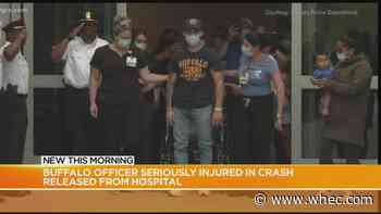 Buffalo officer released from hospital after being seriously injured in crash
