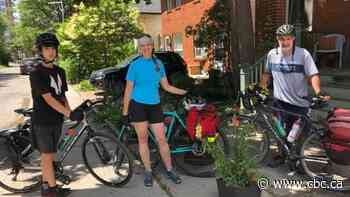 Ottawa family bikes 1,000 kilometres to N.B.