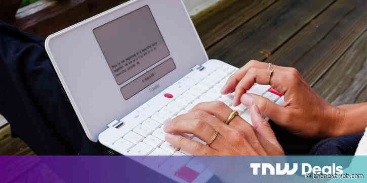 This distraction-free writing tool is perfect for writers on the go