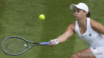 Ash Barty beats Karolina Pliskova at Wimbledon for 2nd Grand Slam title