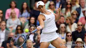 Ashleigh Barty becomes first Australian woman to win Wimbledon single's title in 41 years