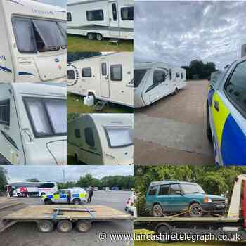 Chorley: Five stolen caravans recovered