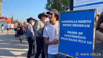 Thousands gather at Calgary Stampede's live music venue