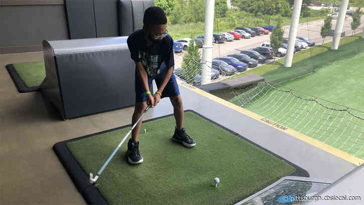 Children From Braddock Take A Swing At Top Golf With Help Of Nonprofit Organization