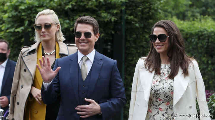 Tom Cruise Attends Wimbledon with His 'Mission: Impossible' Co-Stars!