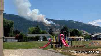 New wildfire ignites close to Vernon, B.C., as firefighters contain nearby blaze in Coldstream
