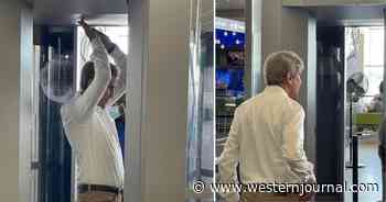 Liberal Privilege: Photos Catch John Kerry Breaking Biden's Federal Mask Mandate Again