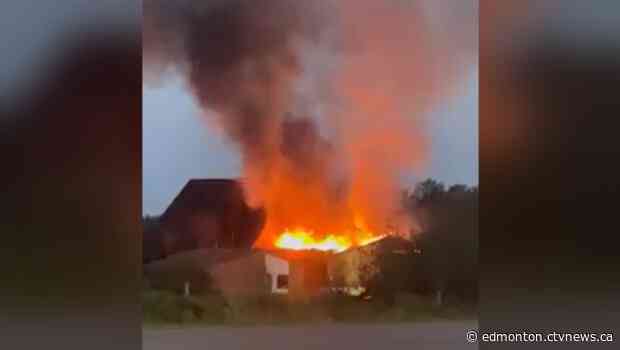 Kehewin Cree Nation church destroyed by fire, youth charged by RCMP
