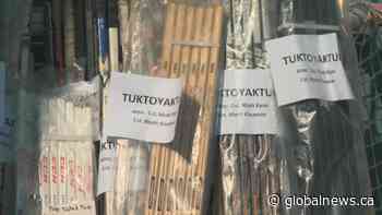 Truck full of sporting gear donations for families leaves Edmonton for NWT