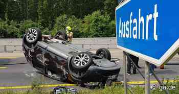 Unfall A3 Höhe Lohmar - Autos kollidiert - Verletzte - Stau - General-Anzeiger Bonn