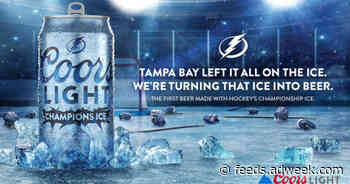 The Tampa Bay Lightning’s Melted Championship Ice Will be Turned Into Beer by Coors Light