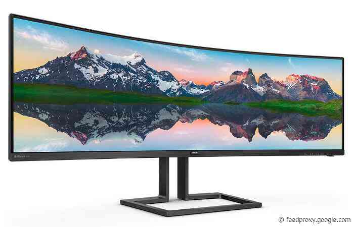 Philips 49″ 165Hz 498P9Z curved monitor with 5120 x 1440 resolution