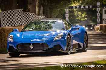 Maserati MC20 makes UK debut at Goodwood