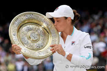 Barty ends Australia's long wait for Wimbledon women's title
