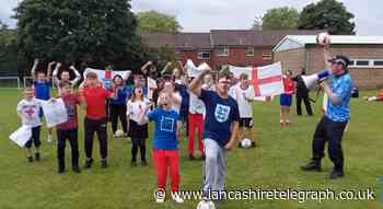 Chorley police delight year 6 pupils with musical England message - It's Coming Home