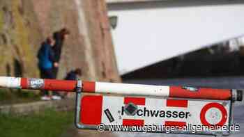 Hochwasser-Gefahr in Ulm: Stadt sperrt Donau-Radweg - Augsburger Allgemeine