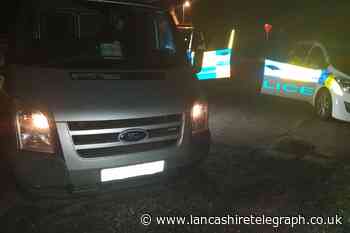Rawtenstall man arrested in suspected stolen van turns out to be drunk