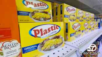 Art installation in the Arts District highlights our plastic waste and consumption - KABC-TV