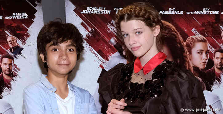 Ever Anderson Celebrates 'Black Widow' Screening With 'Peter Pan & Wendy' Castmates - Exclusive