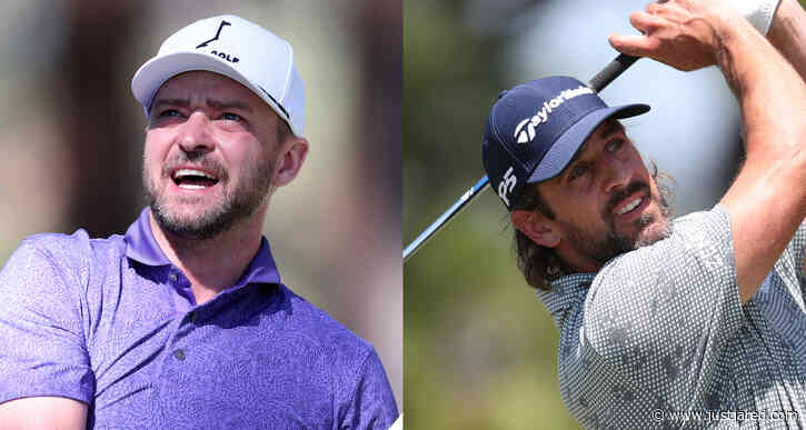 Justin Timberlake, Aaron Rodgers, & More Show Off Their Golf Skills at American Century Championship 2021