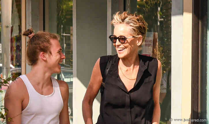 Sharon Stone Makes Rare Appearance with Her 21-Year-Old Son Roan