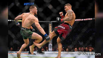 Dustin Poirier wins trilogy rematch by TKO over Conor McGregor