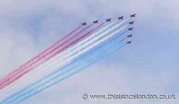 When and where to see the Red Arrows ahead of Euro 2020 final
