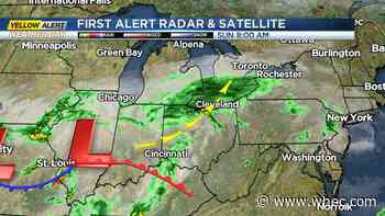 First Alert Weather: Heavy rain Sunday night with humidity lingering this week