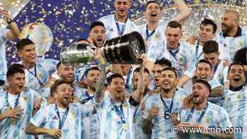 Messi finally tastes victory with Argentina