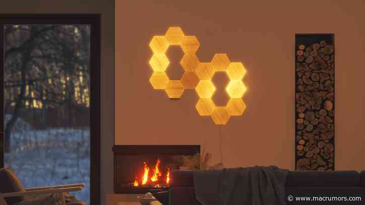 Review: Nanoleaf's Wood-Style Hexagons Add Attractive Accent Lighting to Any Room