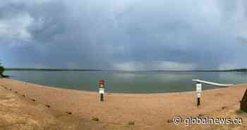 Wild weather, tornado warning in northeast Alberta Saturday night