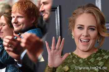 EM 2021: Adele und Ed Sheeran fiebern mit den Three Lions gegen Italien - TAG24